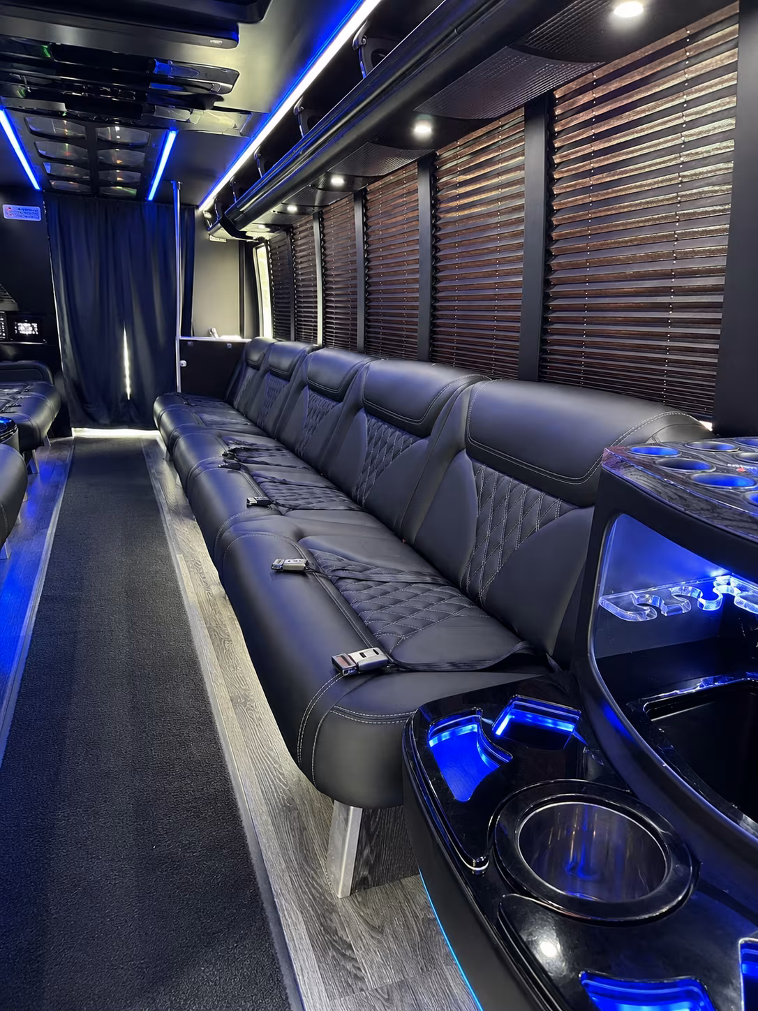 clearwater beach gulf coast full day sun party bus rental