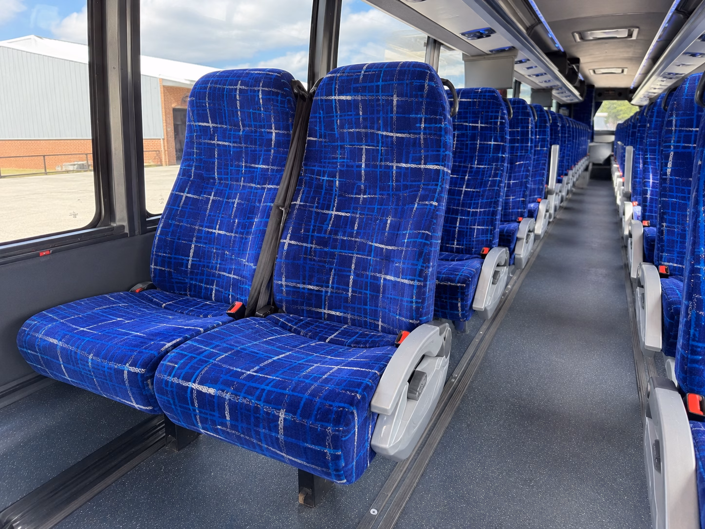 largo charter bus rental inside
