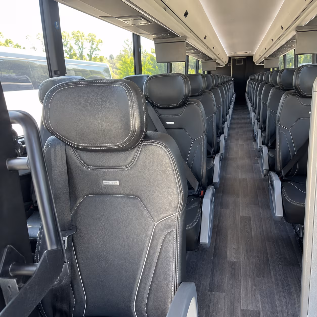 riverview charter bus interior gallery