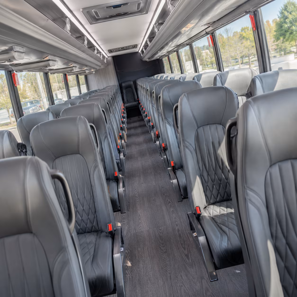 tampa employee transportation onboard seating
