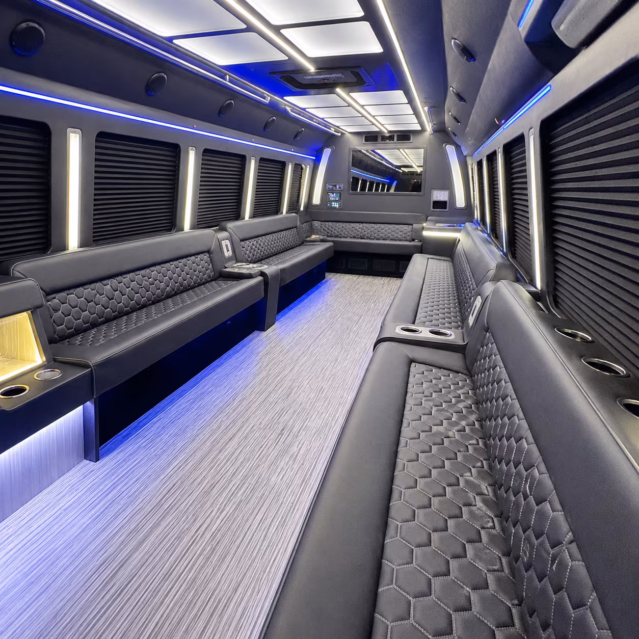 tampa party bus rentals inside