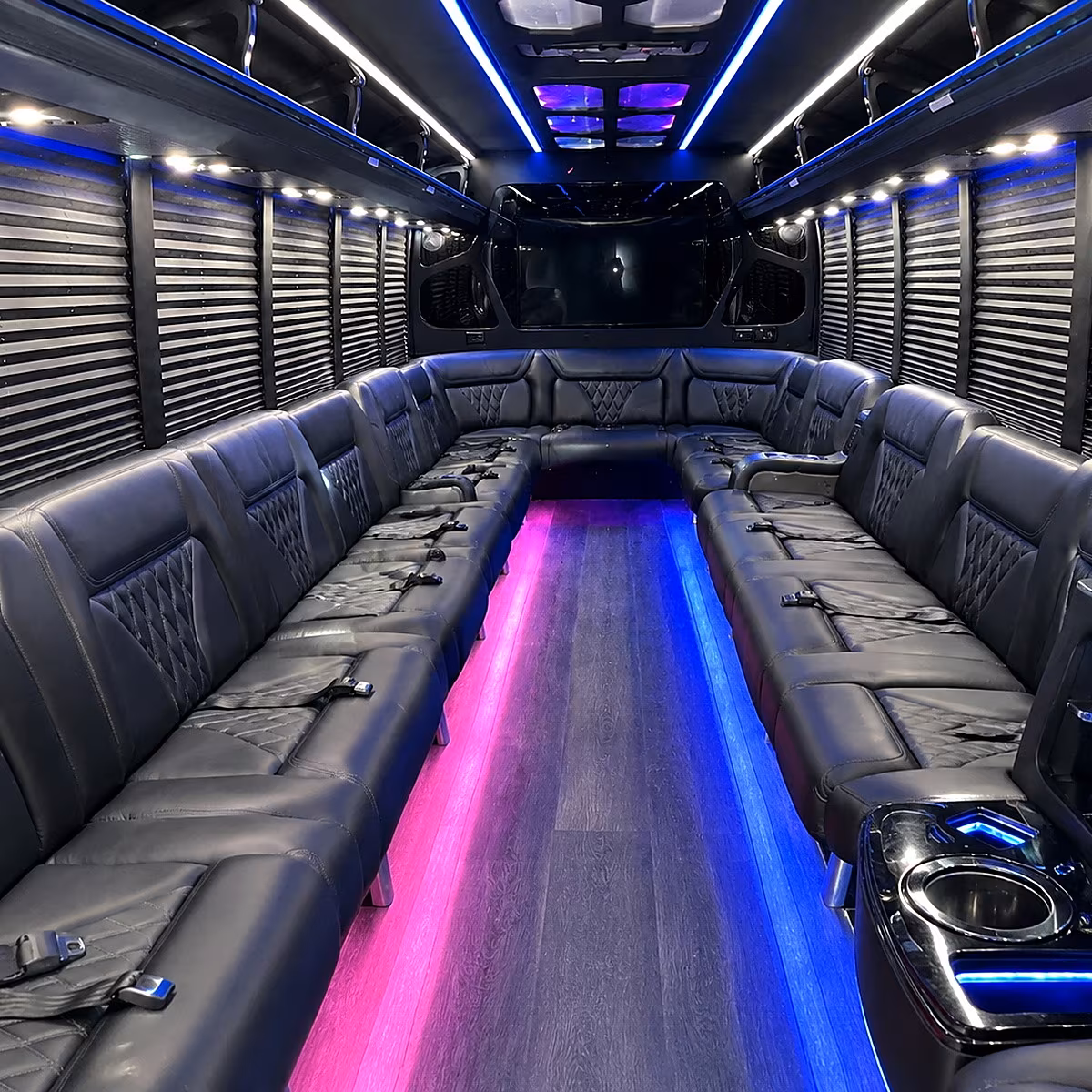 tampa wedding party bus rental