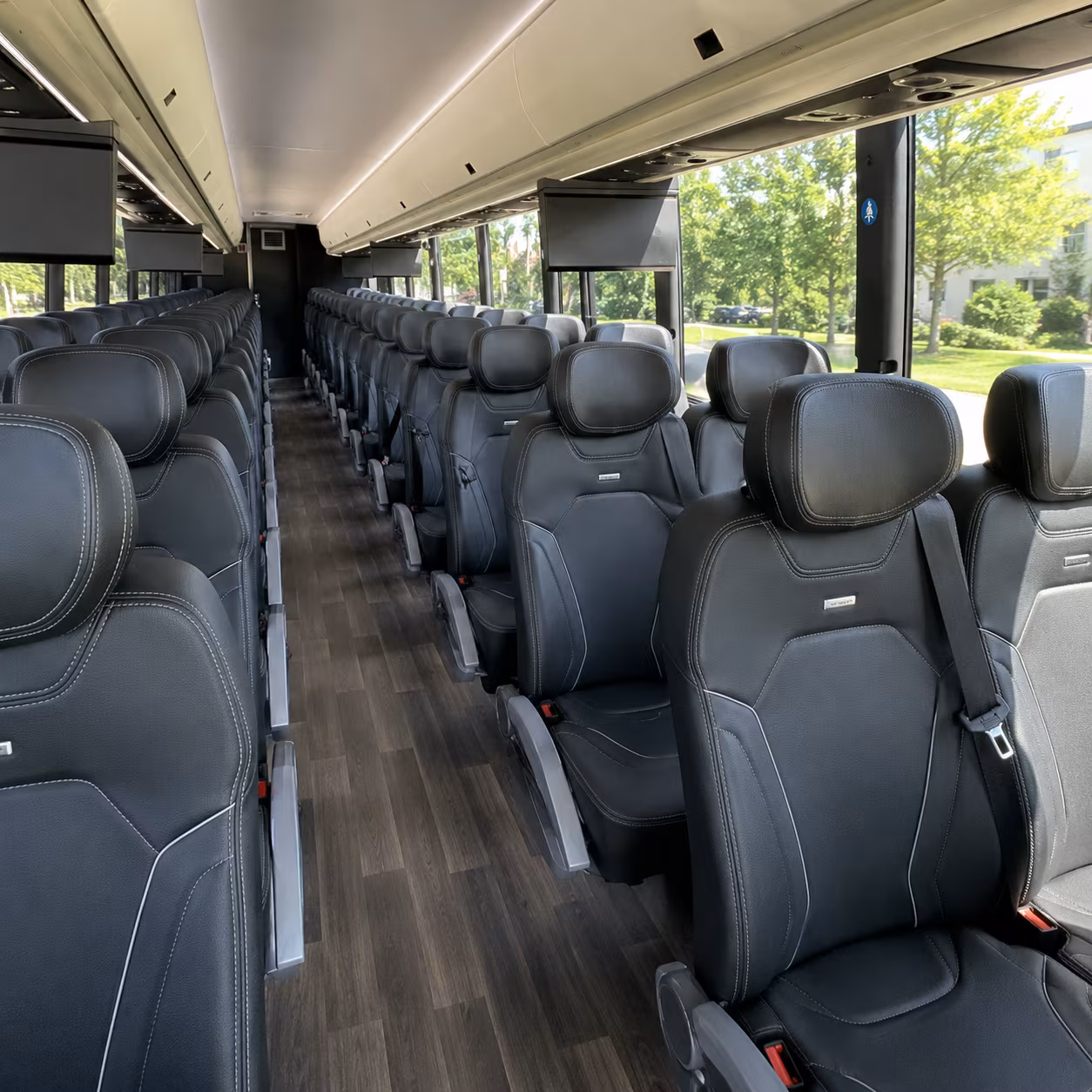 tampa wedding transportation onboard seating