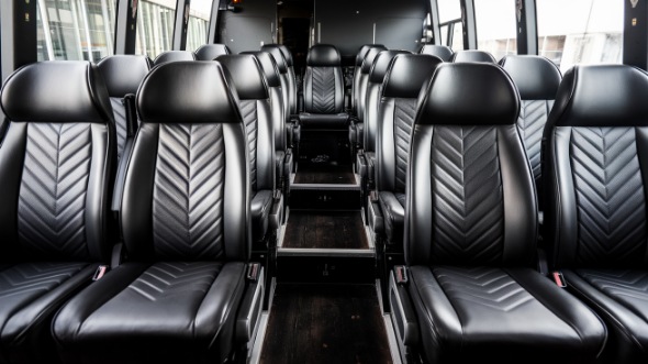 15 passenger minibus inside north port