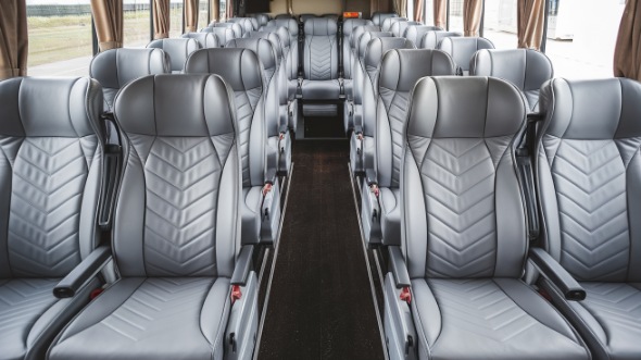 54 passenger charter bus interior north port