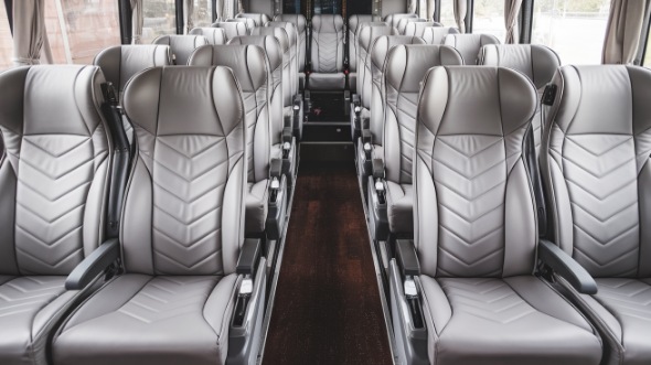 55 passenger charter bus interior north port