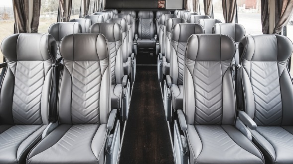 56 passenger charter bus interior north port