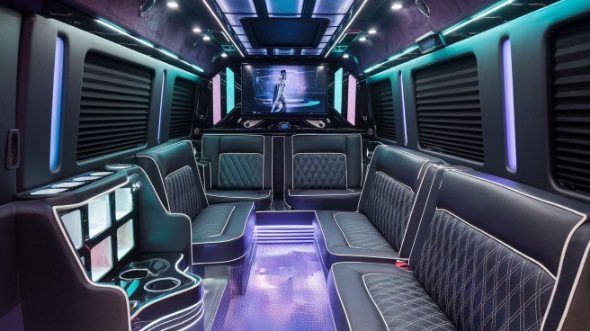 party bus rental interior north port