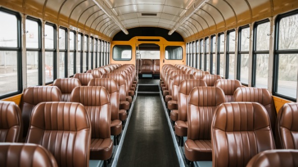 school bus rental interior north port